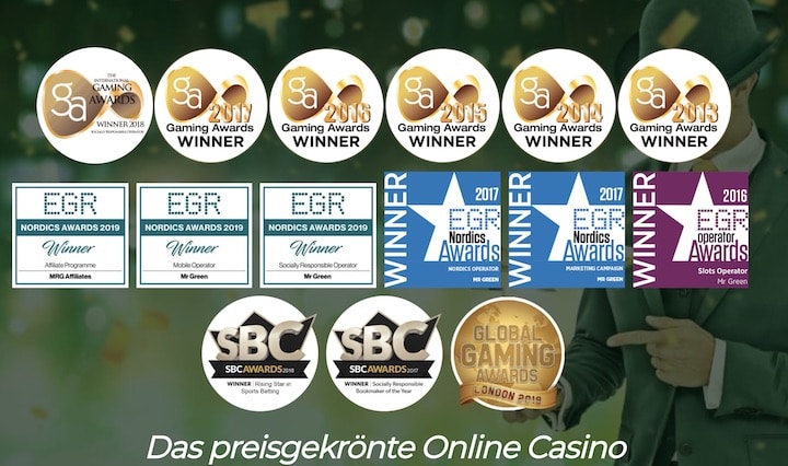 mrgreen casino test awards
