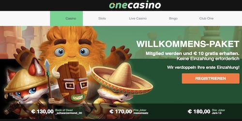 onecasino website