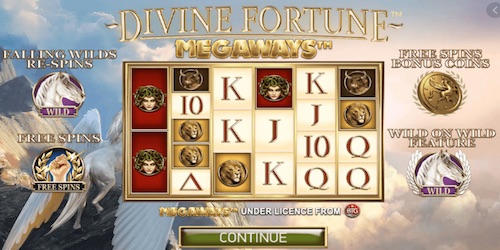 divine fortune megaways